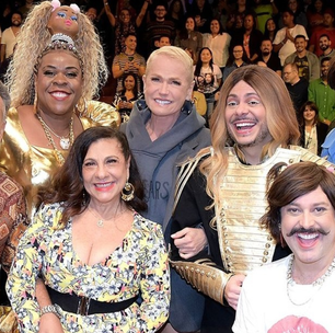 Xuxa usa peça "esgotada" assinada por Sasha no 'Vai Que Cola'