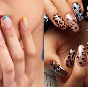 Os anos 90 estão de volta: As tendências de nail art que prometem dominar 2024