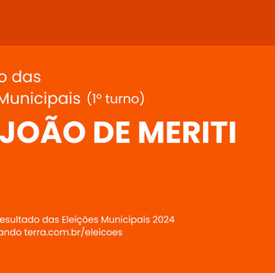 Resultado do 1° turno das Eleições 2024 em São João de Meriti (RJ)