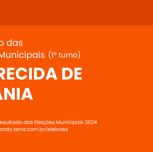 Resultado do 1° turno das Eleições 2024 em Aparecida de Goiânia (GO)