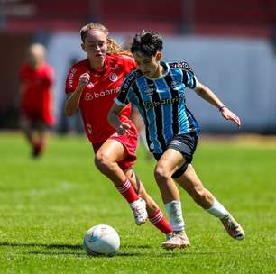 Grêmio supera Internacional e abre vantagem na final do Gauchão Feminino Sub-15