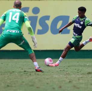 Palmeiras deve ter Estêvão como titular contra o Juventude; veja provável escalação