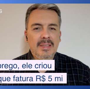 Sem emprego ou reserva financeira, ele criou negócio que fatura R$ 5 milhões