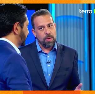 Boulos ironiza uso de celular por Nunes em debate: 'Sei andar de bicicleta sem rodinha, não preciso ficar lendo'