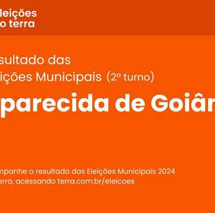 Resultado do 2° turno das Eleições 2024 em Aparecida de Goiânia/GO