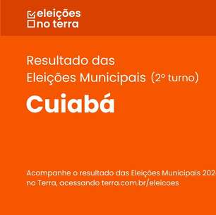 Resultado do 2° turno das Eleições 2024 em Cuiabá/MT
