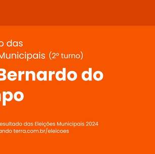 Resultado do 2° turno das Eleições 2024 em São Bernardo do Campo/SP