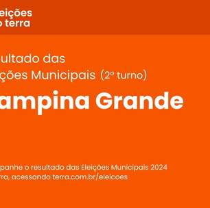 Resultado do 2° turno das Eleições 2024 em Campina Grande/PB