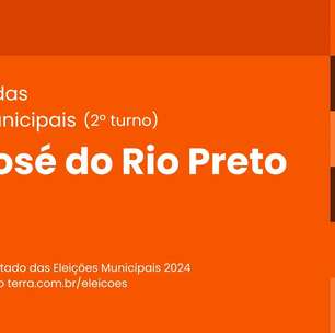 Resultado do 2° turno das Eleições 2024 em São José do Rio Preto/SP