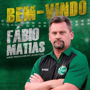 Juventude anuncia Fábio Matias como novo técnico