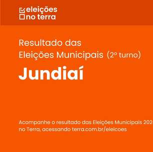 Resultado do 2° turno das Eleições 2024 em Jundiaí/SP