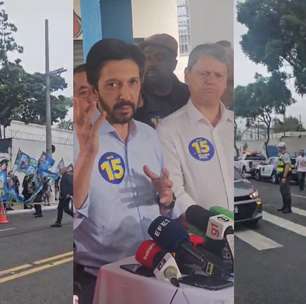 Eleições 2024: grupo é flagrado fazendo boca de urna em local de votação de Ricardo Nunes