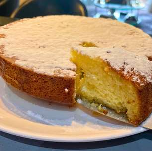 Receita de bolo de limão que aprendi com francesa, molhadinho