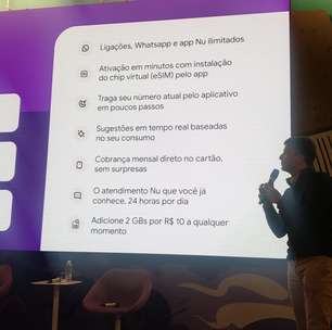 Nubank lança a MVNO NuCel em parceria com a Claro