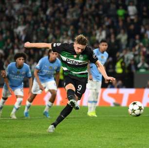 Com hat trick de Gyokeres, Sporting goleia Manchester City