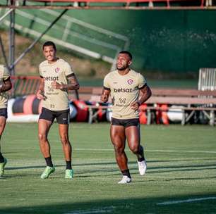 Após folga, elenco do Vitória se reapresentou nesta terça e iniciou a preparação visando o Corinthians