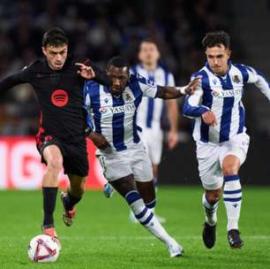 Real Sociedad acaba com sequência de vitórias do Barcelona