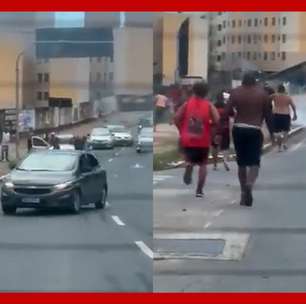 Torcedores de Atlético-MG e Flamengo entramcnpj esportes da sorteconfrontocnpj esportes da sorteBelo Horizonte