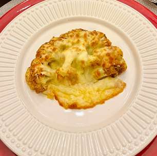 Couve-Flor gratinada: receita rápida no forno ou airfryer