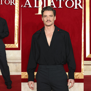 Pedro Pascal aposta em Bottega Veneta para estreia de Gladiador II