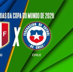 Peru x Chile: onde assistir, escalações e arbitragem