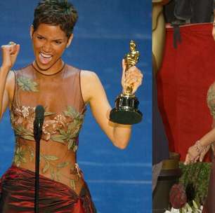 Halle Berry brilha na Arábia Saudita ao reciclar icônico vestido do Oscar de 2002; veja!