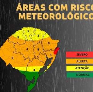 Atenção! Defesa Civil emite alerta para fortes chuvas e risco de inundações