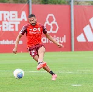 Thiago Maia volta a causar preocupação em treino do Internacional