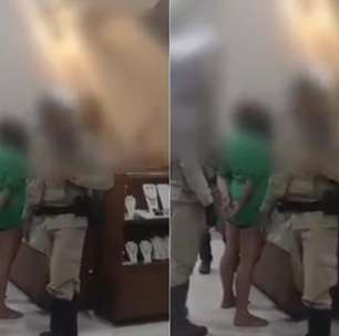 VÍDEO: Mulher joga ácido em 5 pessoas em Feira de Santana; suspeita é presa e agredida por PM após abordagem