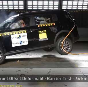 Latin NCAP: Citroën C3 Aircross derrapa em teste de segurança com zero estrela