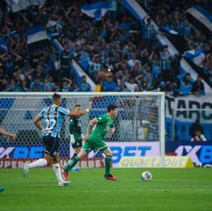 Grêmio marca no fim e arranca empate contra o Juventude