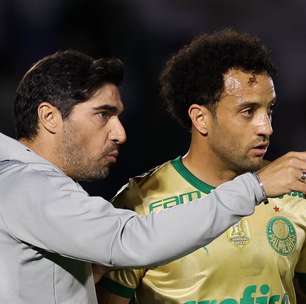 Após vitória diante do Bahia, Abel vai aos microfones e fala o que pensa sobre Felipe Anderson