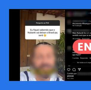 Nubank não encerrou atividades no Brasil; vídeo distorce mudança ocorrida em 2022