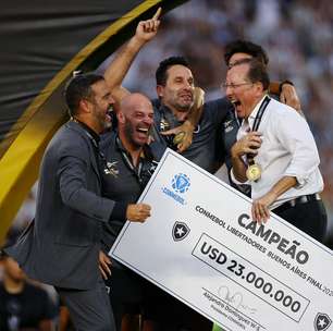 Libertadores: descubra o total arrecadado pelo Botafogo durante a campanha de título inédito