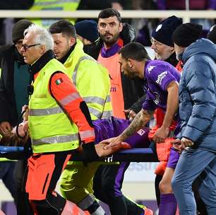 Jogador da Fiorentina tem mal súbito em campo durante partida contra Inter; veja