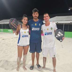 Santista Marcus Ferreira comanda time juvenil do Brasil na busca pelo bicampeonato Mundial de Beach Tennis