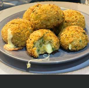 Bolinho de arroz recheado: assado e sem trigo, saudável