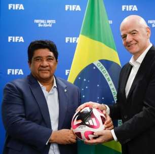 Ednaldo Rodrigues se reúne com presidente da Fifa em Miami