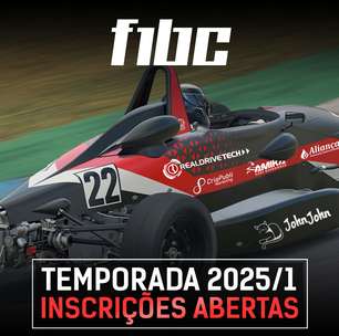 F1BC Esports abre inscrições para pilotos em 2025