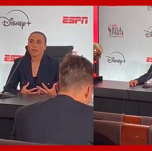 Marta se emociona ao falar sobre expectativa para Copa do Mundo feminina no Brasil