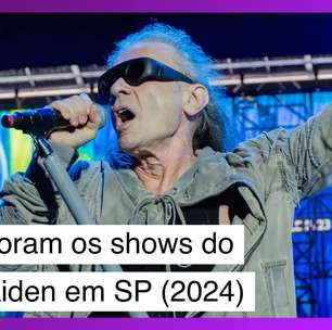 Resumo dos shows épicos do Iron Maiden em São Paulo, em 2024