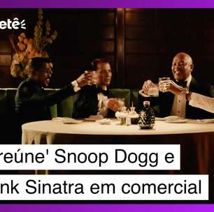 IA reúne Snoop Dogg e Frank Sinatra em comercial de gin