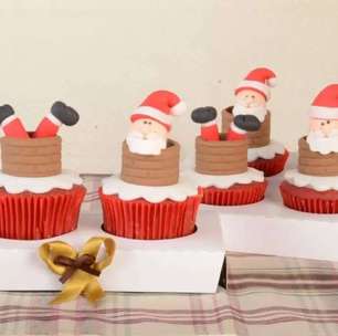 Minicupcake de Papai Noel: saiba como fazer o doce para o Natal