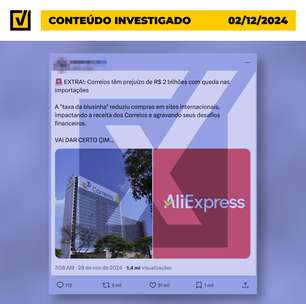 Razões que levaram ao déficit de R$ 2 bi nos Correios vão além da "taxa das blusinhas"