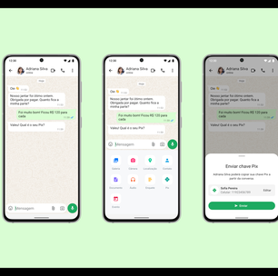 WhatsApp agora permite adicionar chave Pix ao perfil; veja como funciona