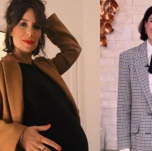 Andréia Horta mostra a filha pela primeira vez e encanta Lilia Cabral: 'Quanta paixão!'