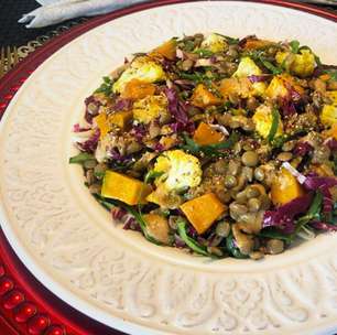 Salada de lentilha para a virada: fartura e dinheiro em 2024