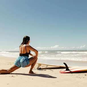 Vai treinar na praia? Cuidado com a areia!