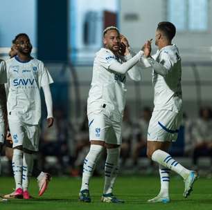 Neymar volta a jogar pelo Al-Hilal e marcaapostar em jogo da copaamistoso; assista