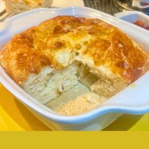 Torta salgada de liquidificador: com queijo branco na massa